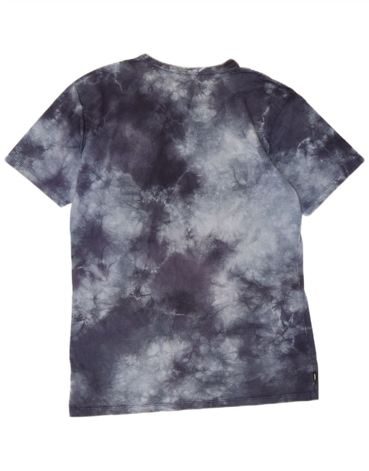 VANS T-shirt coupe classique pour homme en coton tie-dye bleu marine moyen
