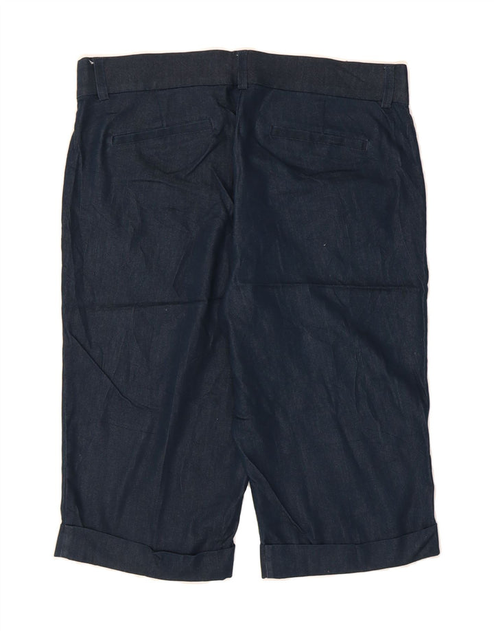DOCKERS Womens Bermuda Shorts US 12 Large W36  Navy Blue Cotton Vintage Dockers and Second-Hand Dockers from Messina Hembry 