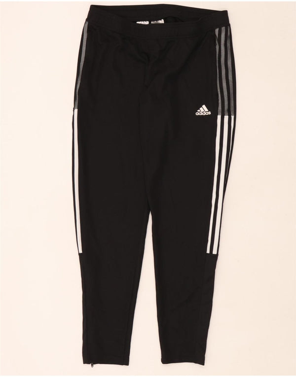 Adidas Pantalon de survêtement Aeroready pour femme UK 12/14 Noir moyen Polyester