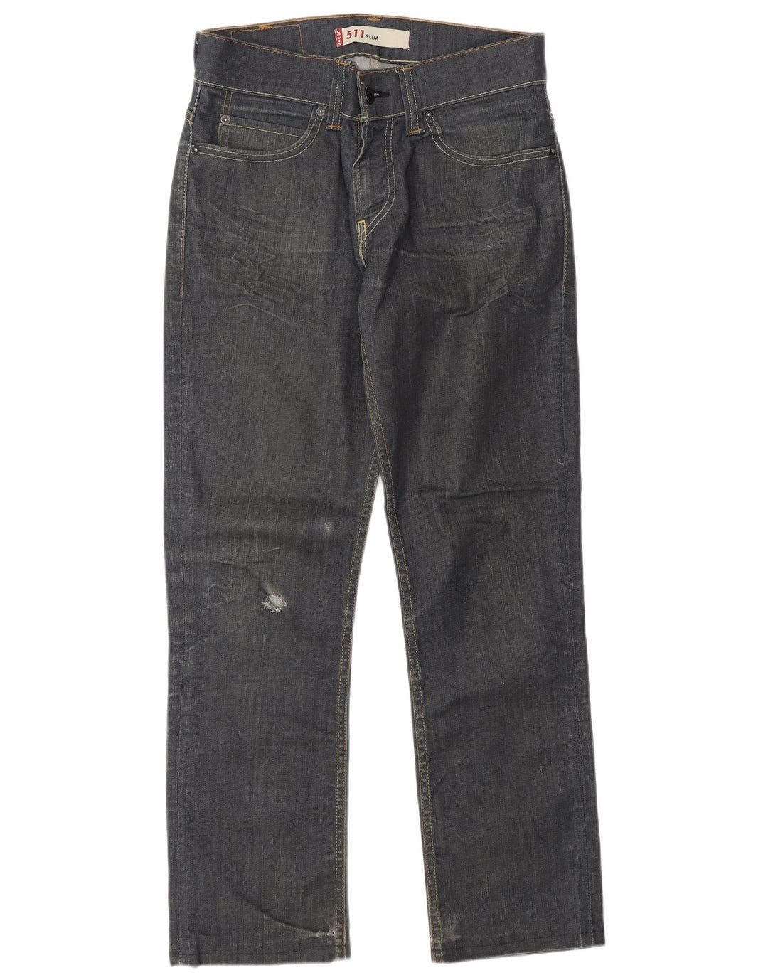 LEVI'S Jean Slim 511 Homme W31 L28 Bleu Marine Coton