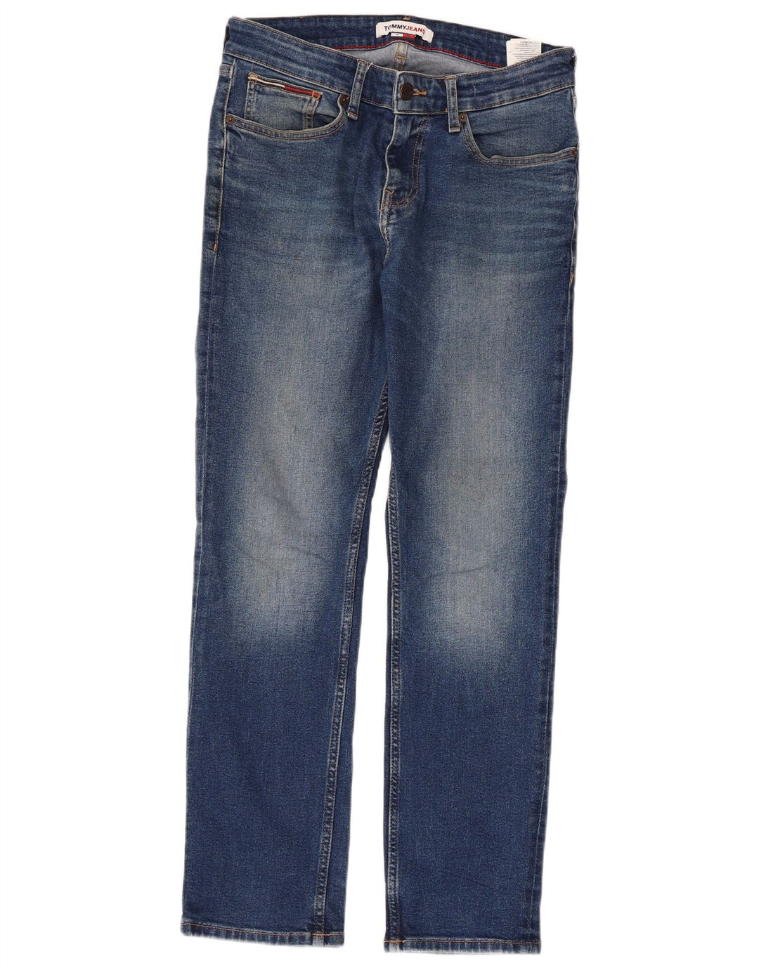 TOMMY HILFIGER Jean Slim Homme W28 L30 Bleu Coton
