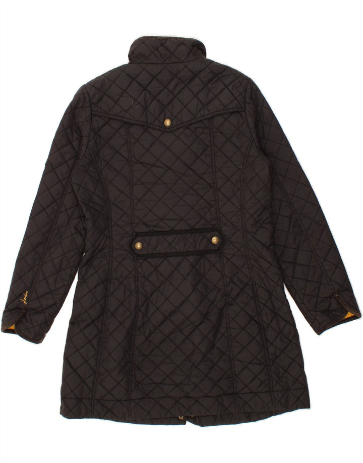 JOULES Manteau matelassé pour femme UK 42 Medium Noir Polyamide