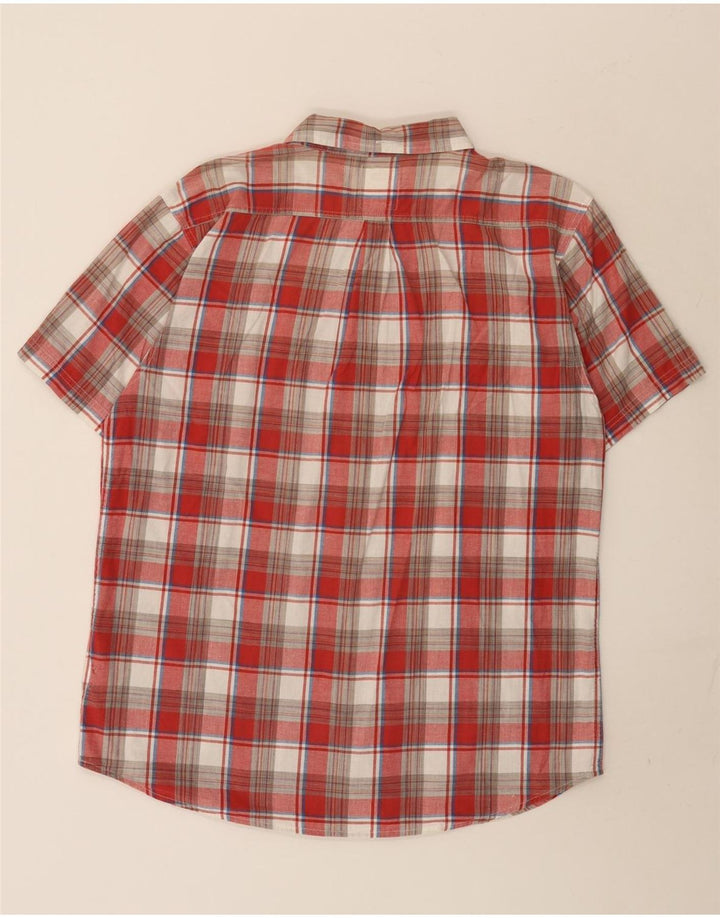 Levi's Chemise à Manches Courtes Homme XL Rouge Carreaux Coton