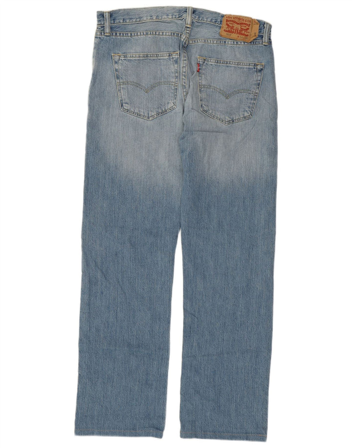 LEVI'S Jean Droit 501 Homme W34 L30 Bleu Coton