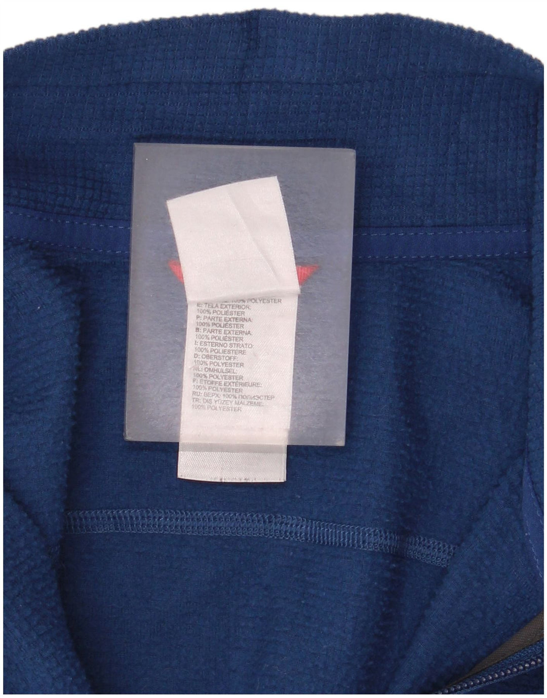 The North Face Pull polaire à col zippé pour homme Bleu marine moyen Polyester