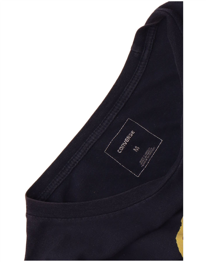 Converse T-Shirt Graphique Homme Bleu Marine Moyen