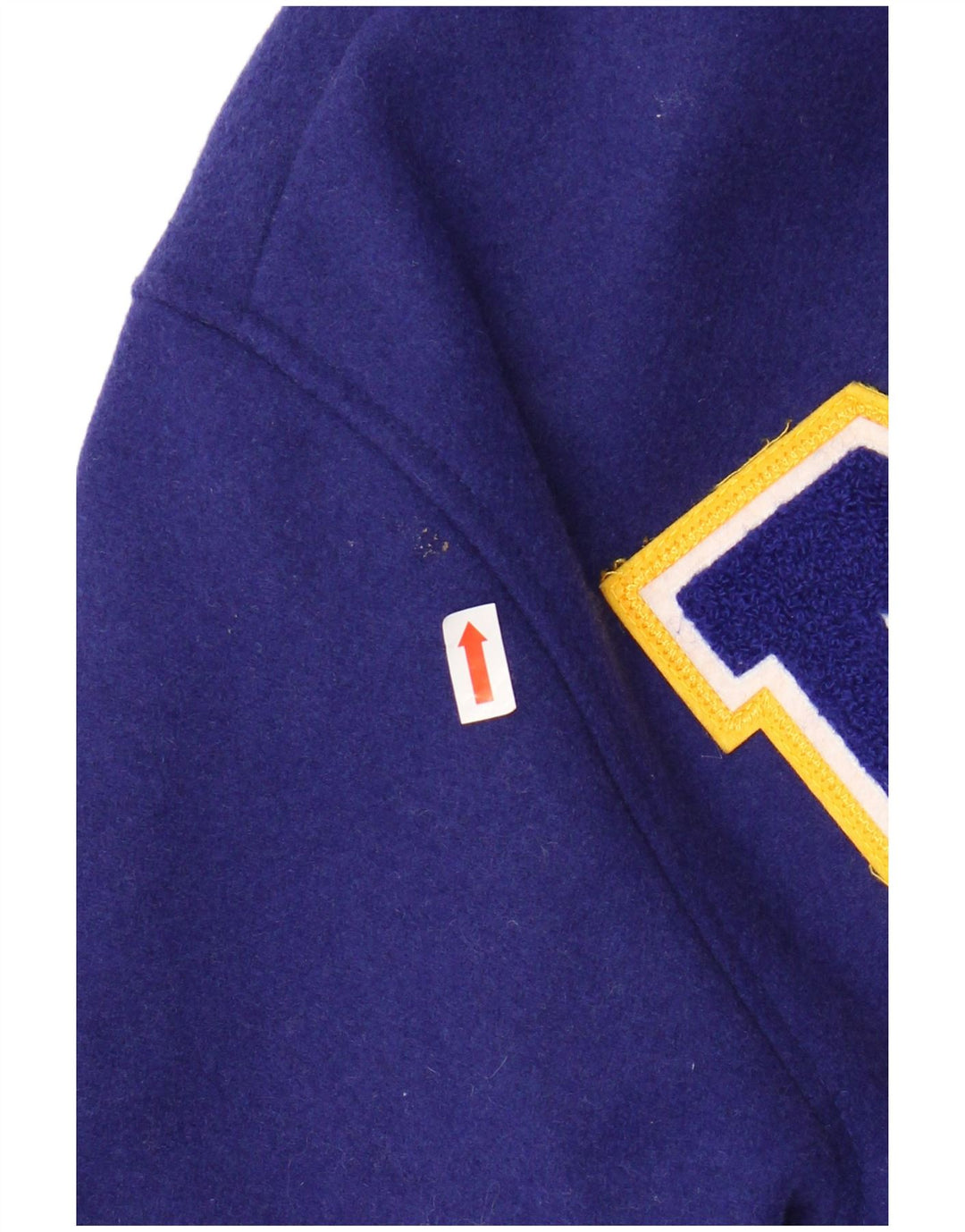 ZARA Veste universitaire graphique New York Crocodiles pour fille 9-10 ans Bleu marine