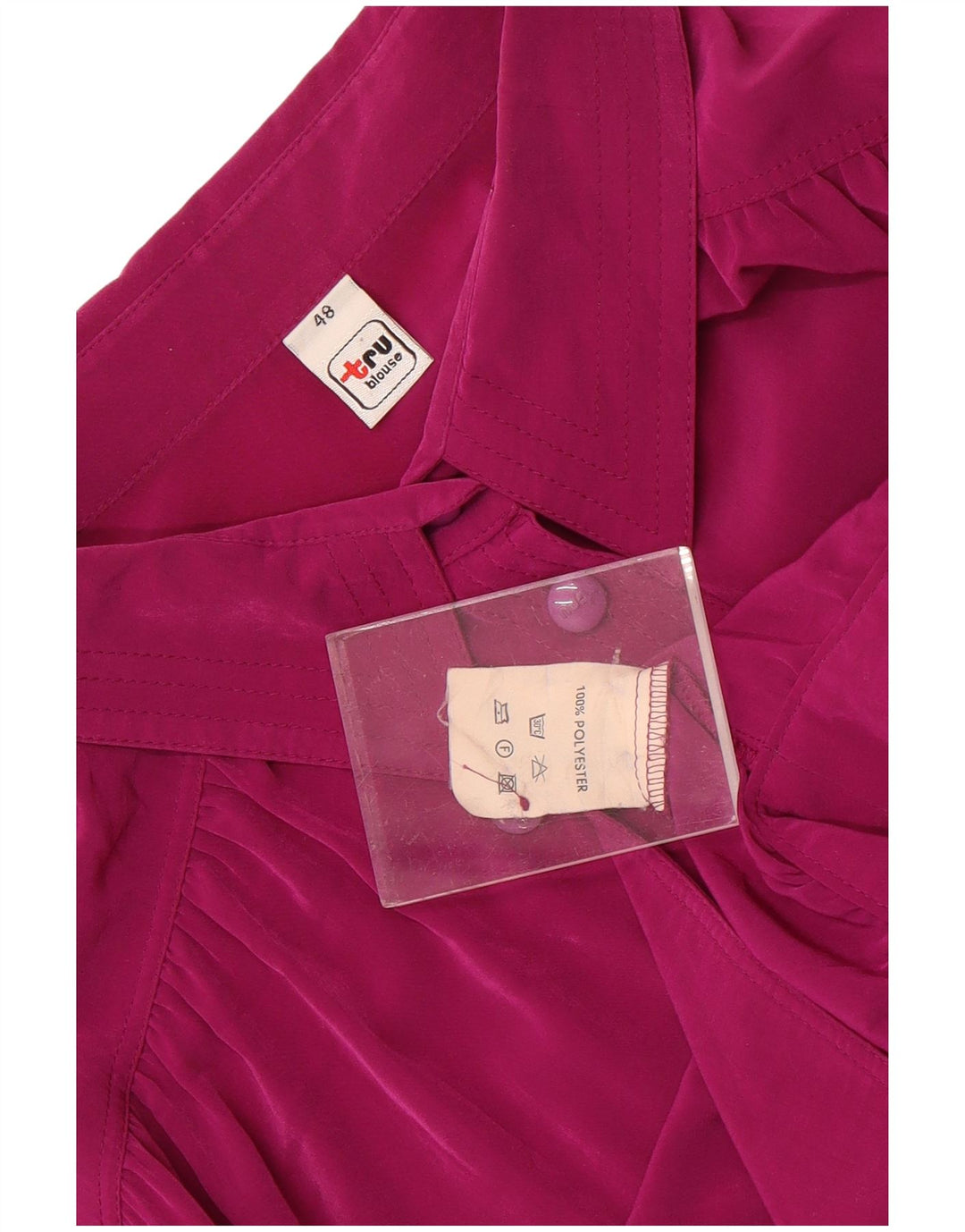 Tru Chemisier Femme IT 48 XL Violet Polyester