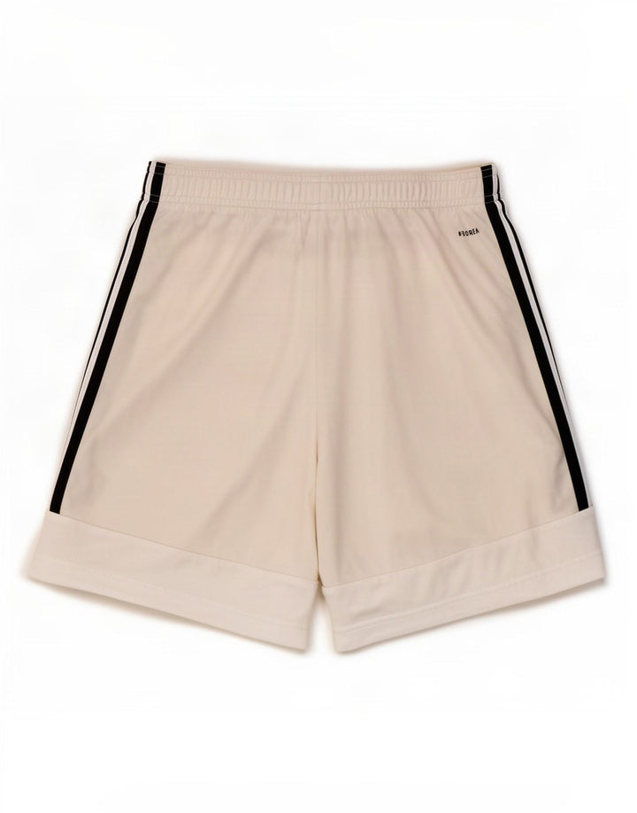 Adidas Short de sport Aeroready pour hommes, grand, blanc, polyester