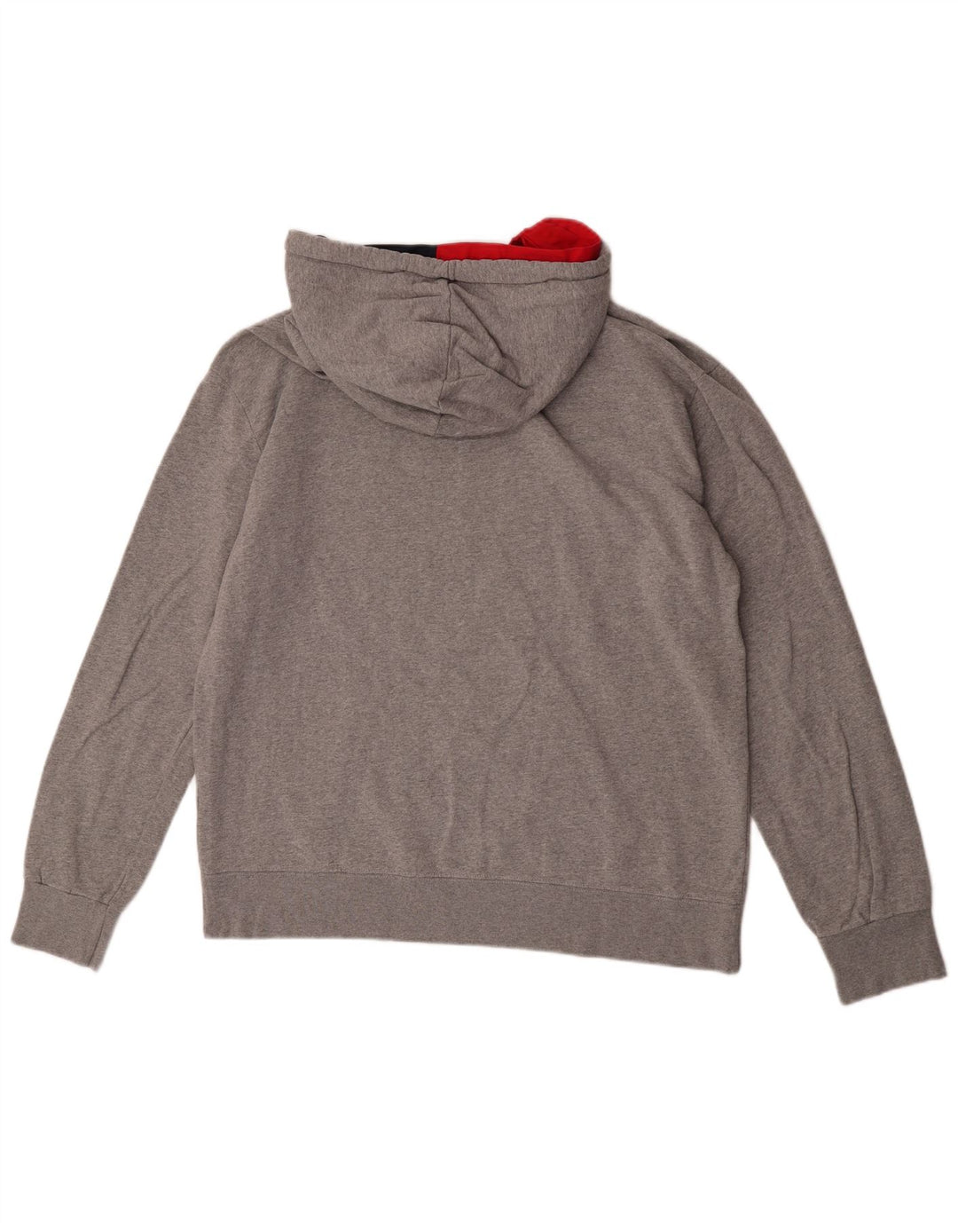 Converse Pull à capuche graphique pour homme en coton gris Taille L