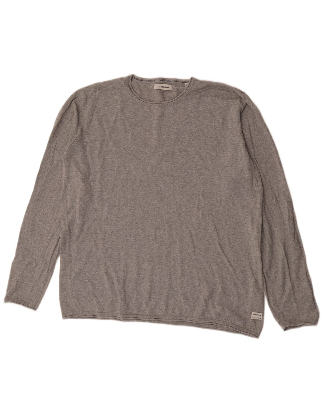Jack & Jones Pull à col rond pour homme 2XL Gris