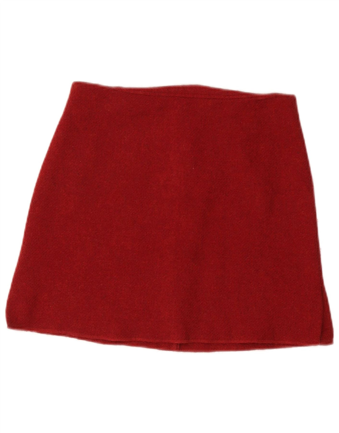 BENETTON Femme Mini Jupe W26 Petit Bordeaux