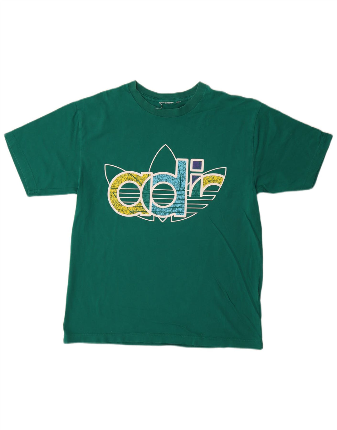 Adidas T-Shirt Graphique Homme Vert Moyen