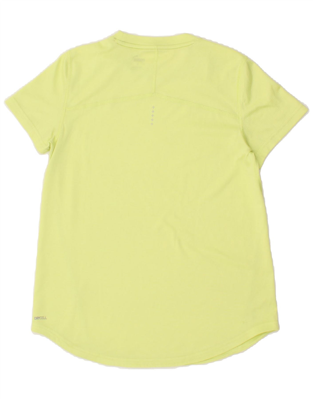PUMA Womens T-Shirt Top UK 14 Medium Yellow Vintage Puma and Second-Hand Puma from Messina Hembry 