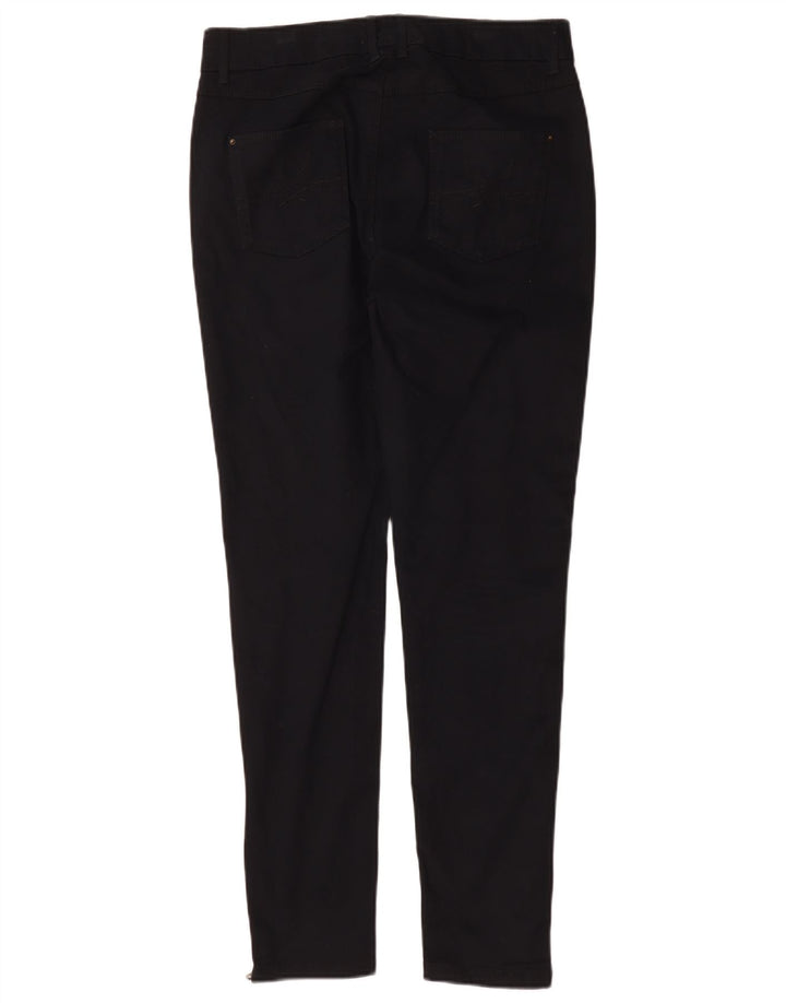 Marks & Spencer Pantalon cargo slim pour femme UK 12 Medium W30 L29 Bleu marine