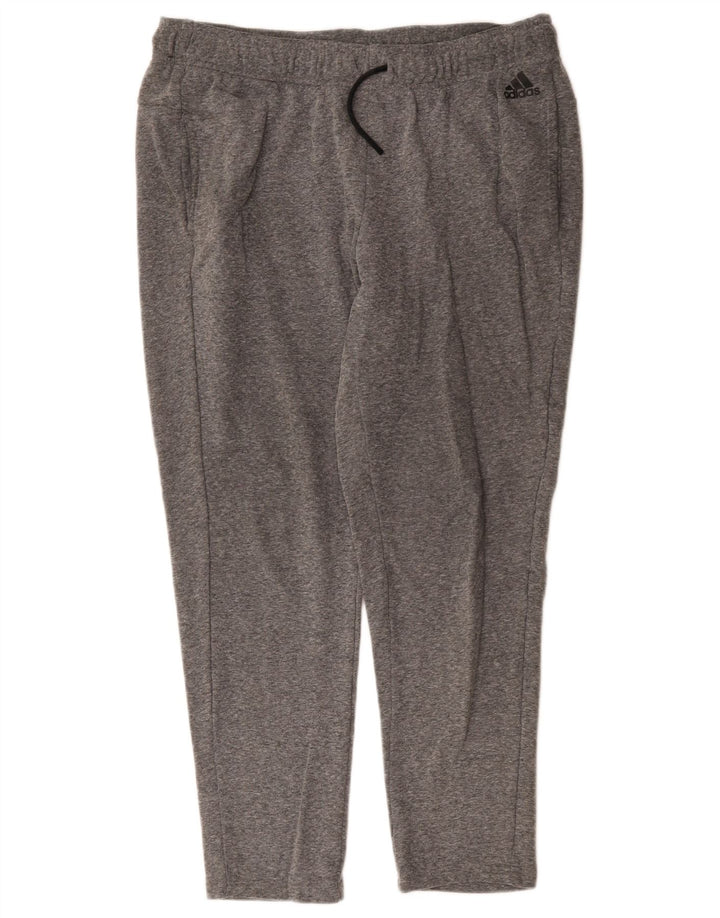 Adidas Pantalon de survêtement pour homme Taille L Gris