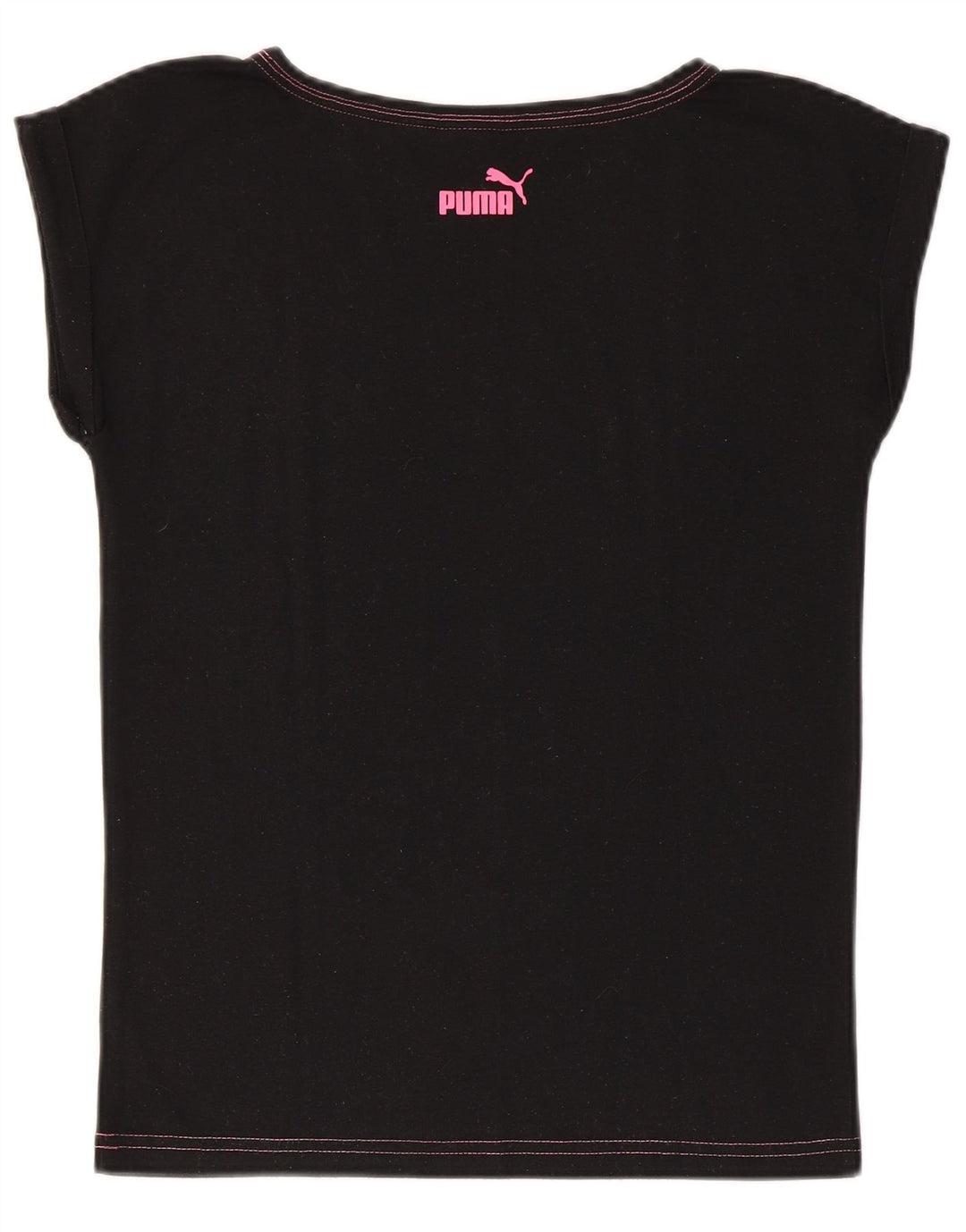 PUMA T-Shirt Graphique Fille 11-12 ans Noir