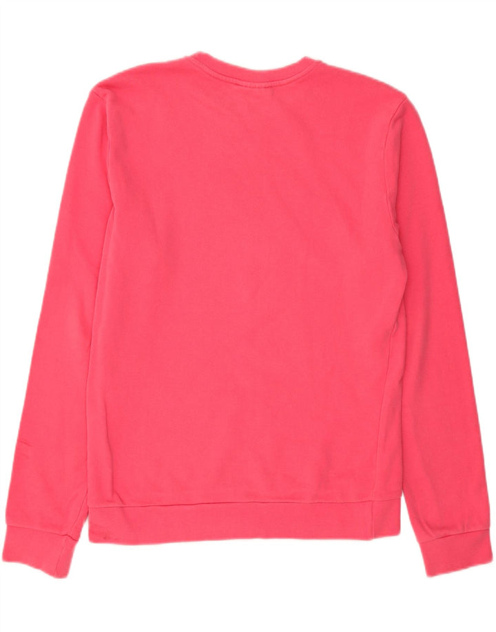 AMERICANINO Sweat-shirt graphique pour hommes, grand coton rose