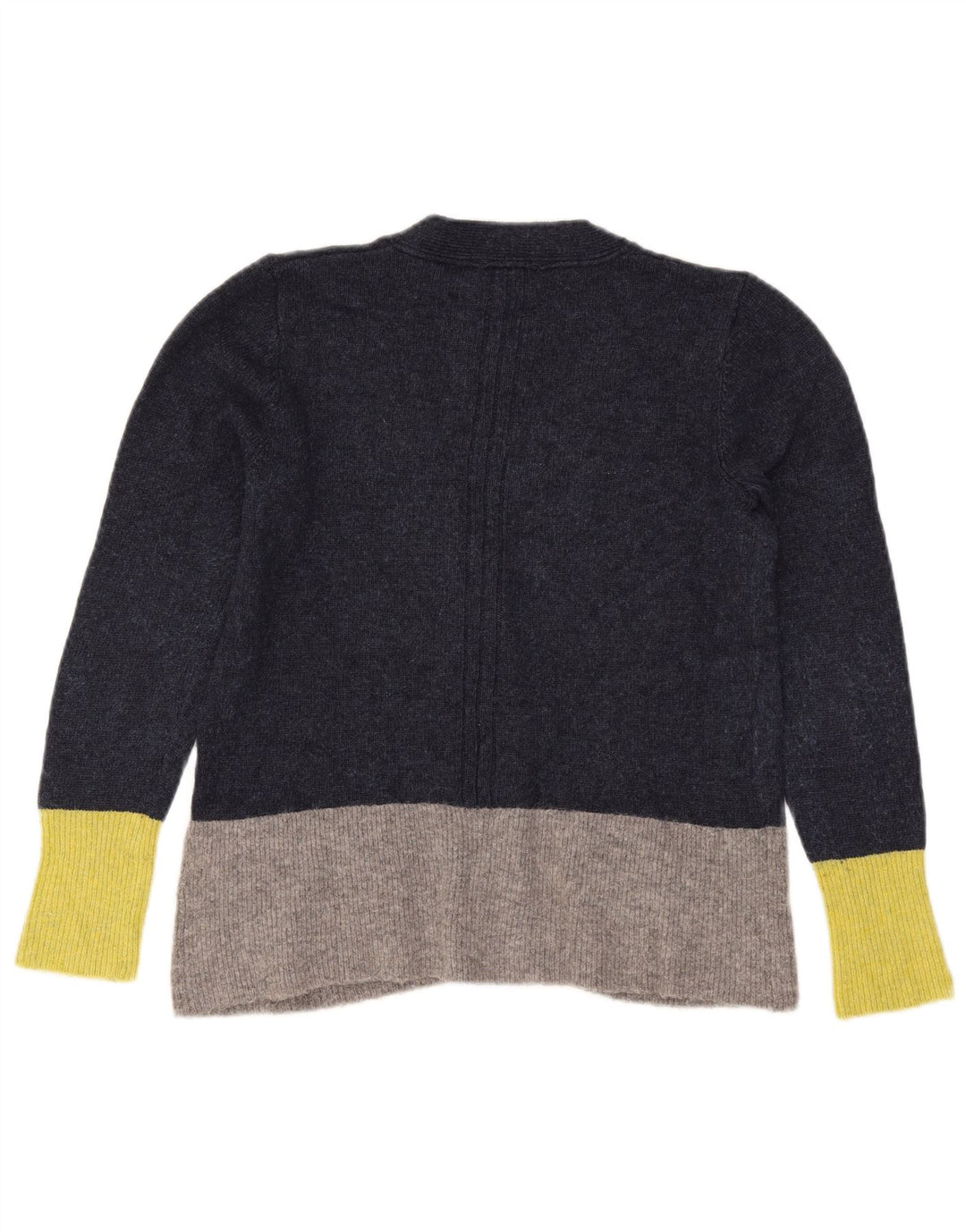 White Stuff Cardigan pour femme UK 12 Bleu marine moyen Colourblock