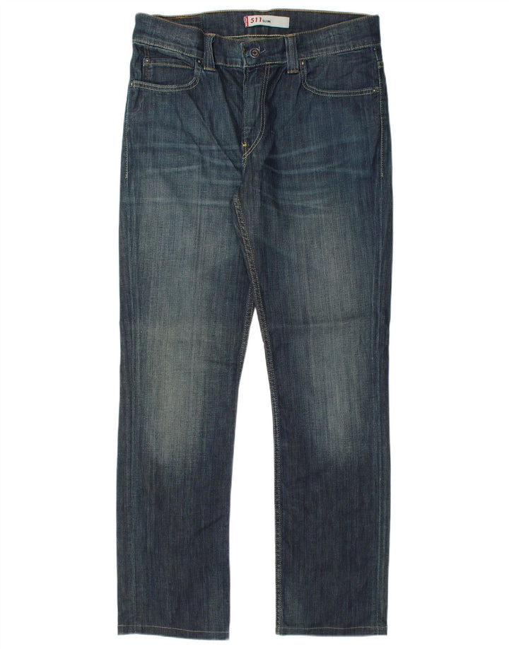 Levi's Jean Slim 511 Homme Bleu W36 L32 Coton
