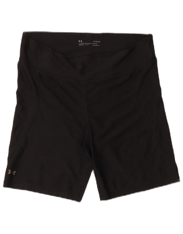 Under Armour Short de sport Heat Gear pour femme UK 16 Large Noir