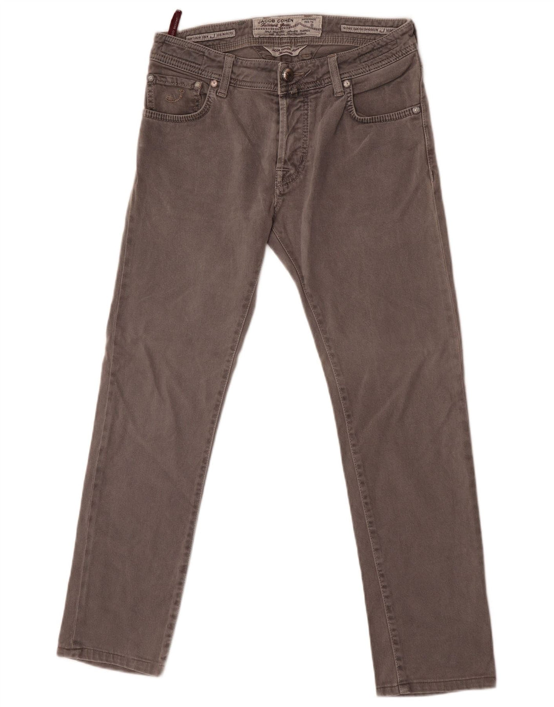 Jacob Cohen Jean droit homme W31 L30 gris coton