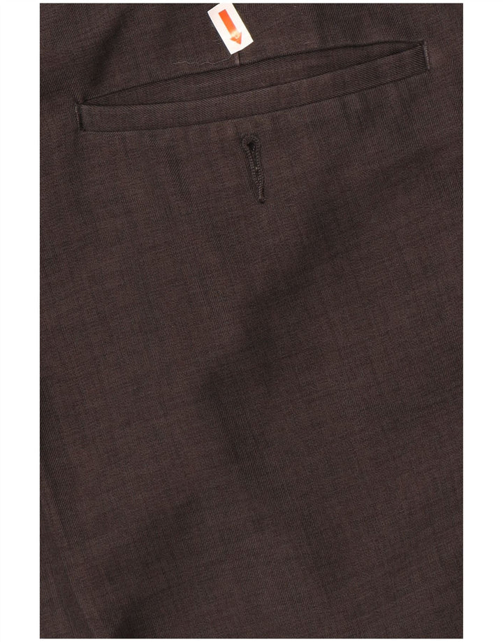 Marks & Spencer Pantalon de costume pour homme W44 L29 Gris Polyester