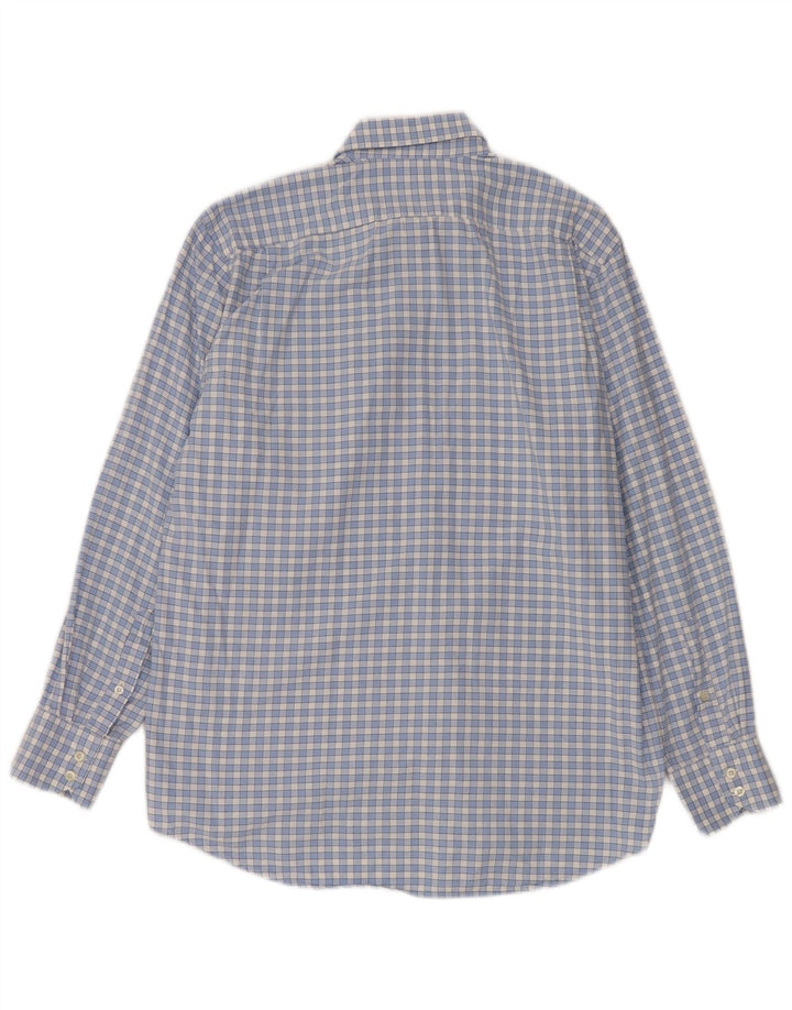 Lacoste Chemise Homme Taille 40 Coton Bleu Moyen Check