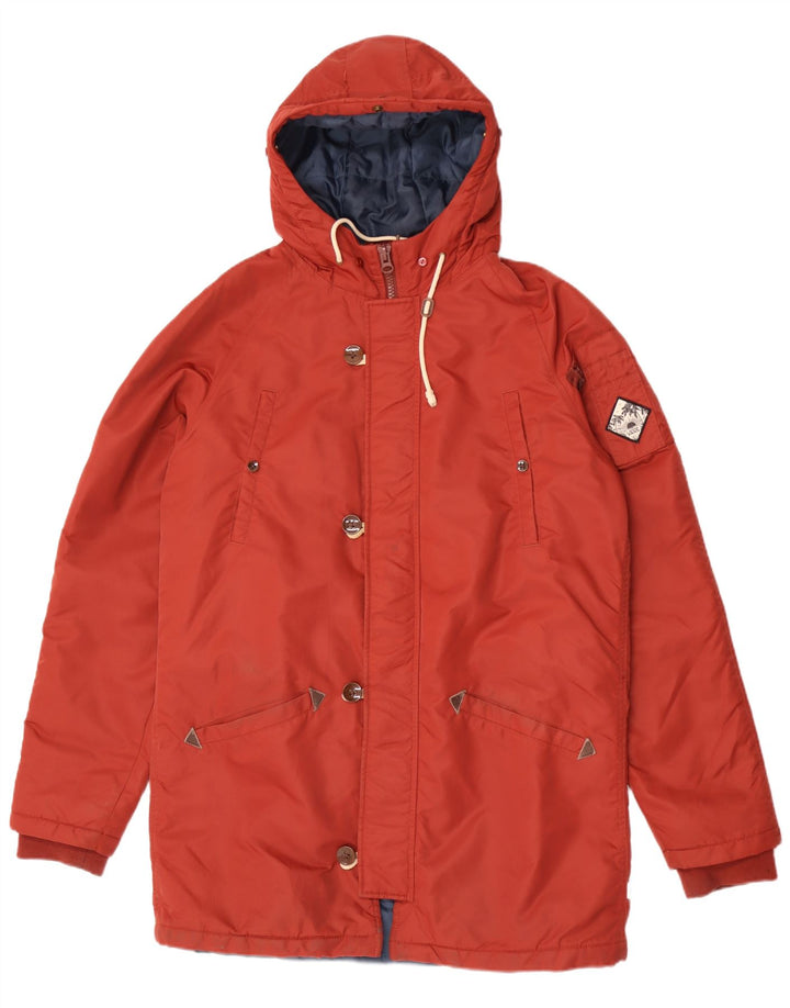 Vans Parka à capuche pour homme UK 38 Marron moyen