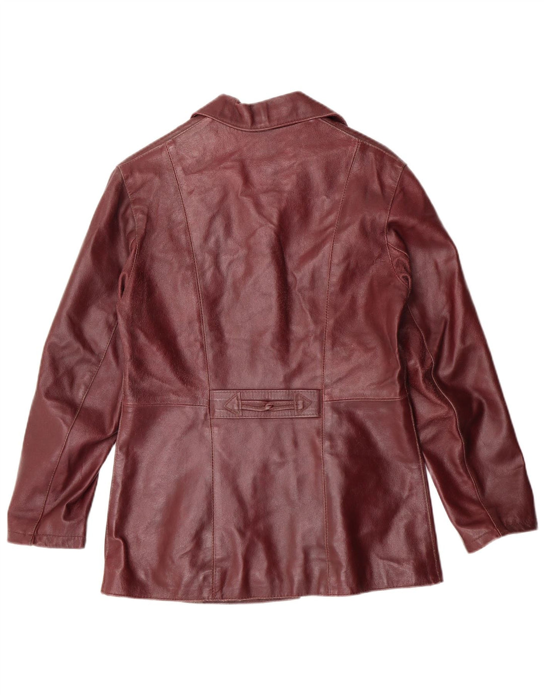 Veste en cuir femme UK 10 Petit cuir marron