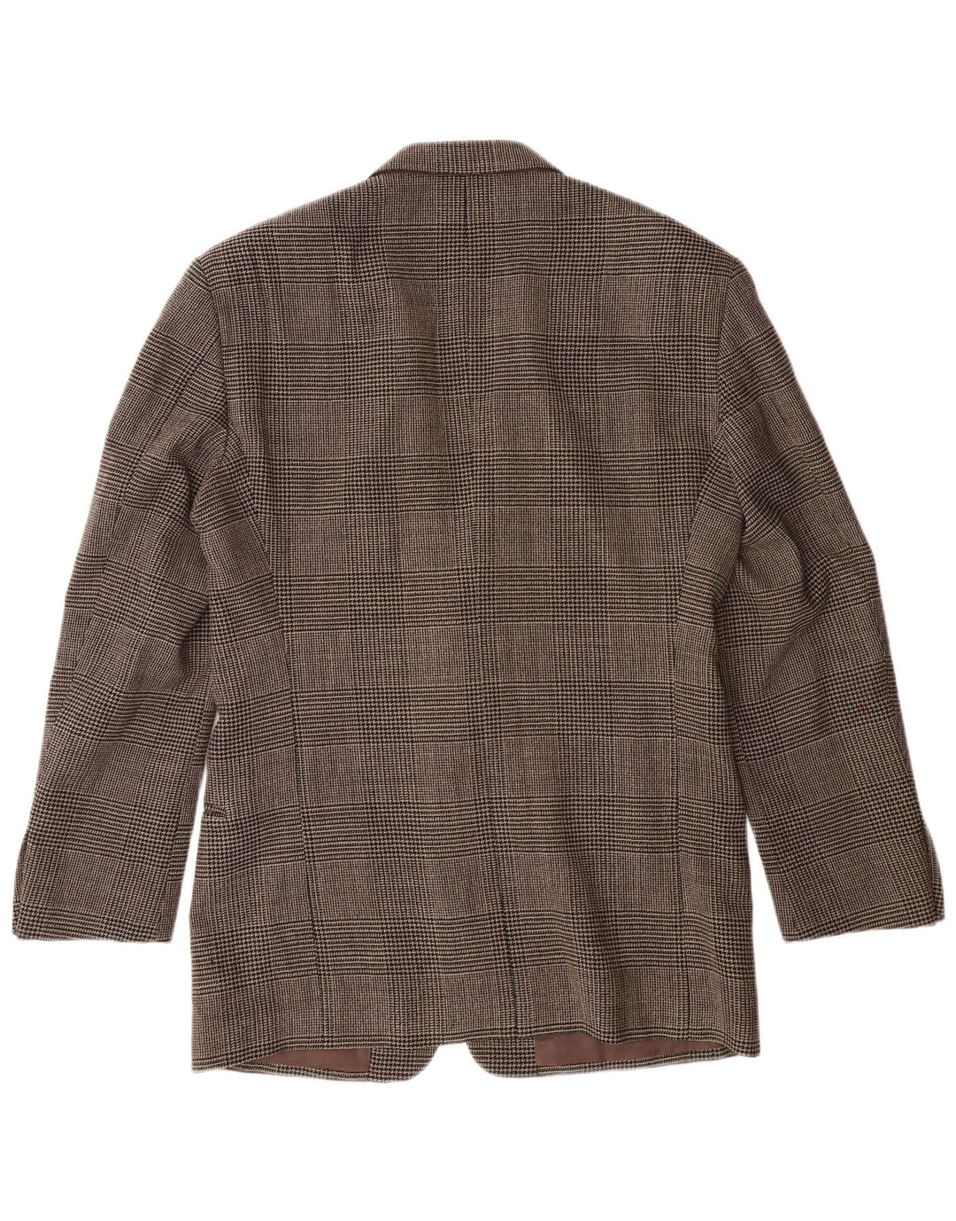 GIORGIO ARMANI Veste Blazer 2 Boutons Homme IT 48 Marron Moyen à Carreaux