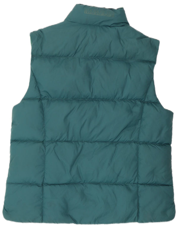 Napapijri Gilet rembourré Geographic pour homme UK 38 Vert moyen Polyamide