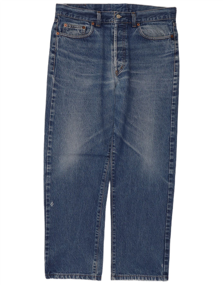 AMERICANINO Jean Droit Homme W34 L28 Bleu