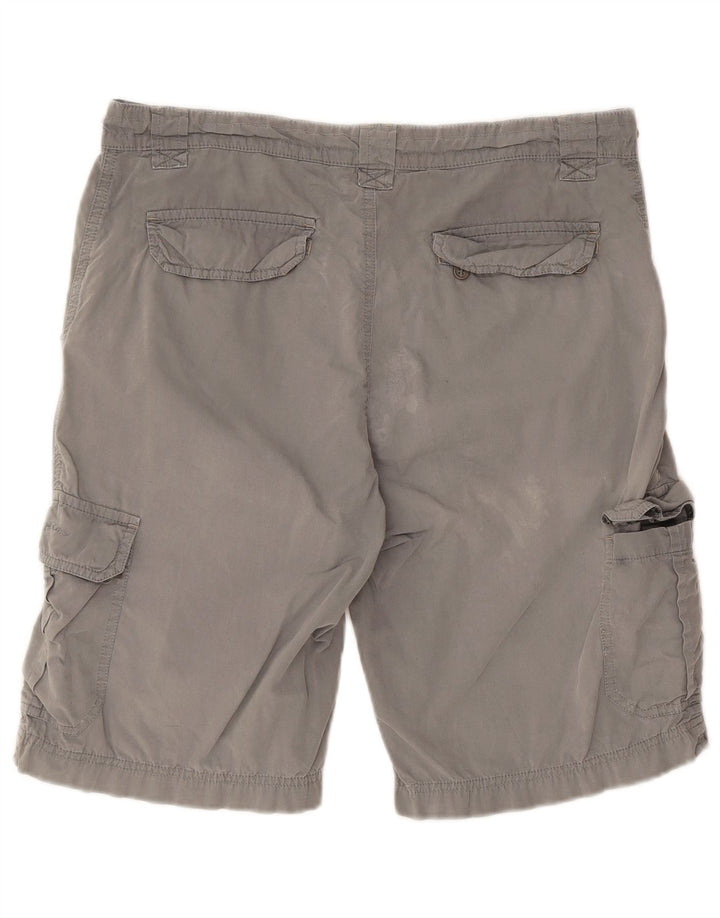 CHAMPION Short Cargo Homme Moyen W32 Gris Coton