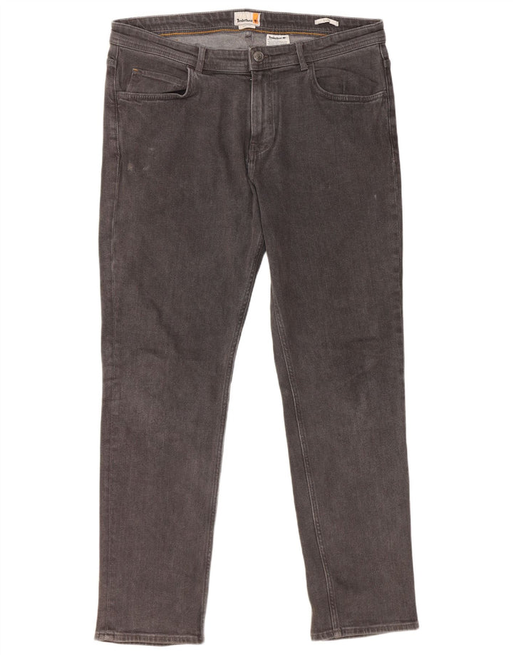 Timberland Jean Slim Stretch Homme W38 L32 Gris Coton