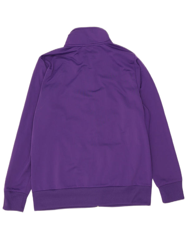 Puma Veste de survêtement graphique pour femme UK 16 Large Violet