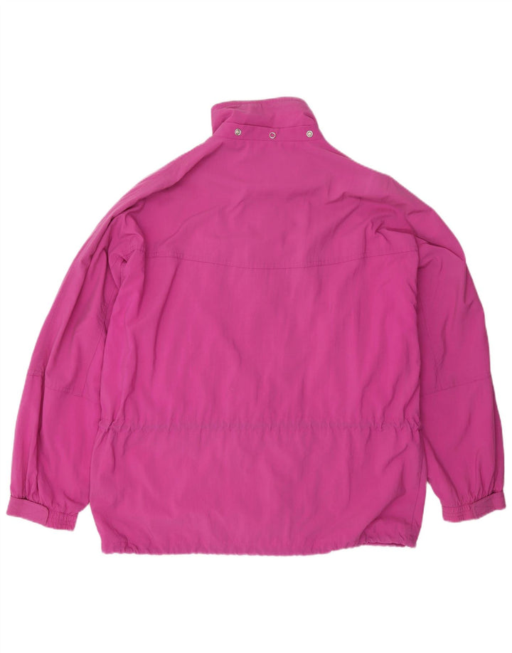 Diadora Veste de survêtement surdimensionnée pour femme UK 14 Violet moyen Polyamide