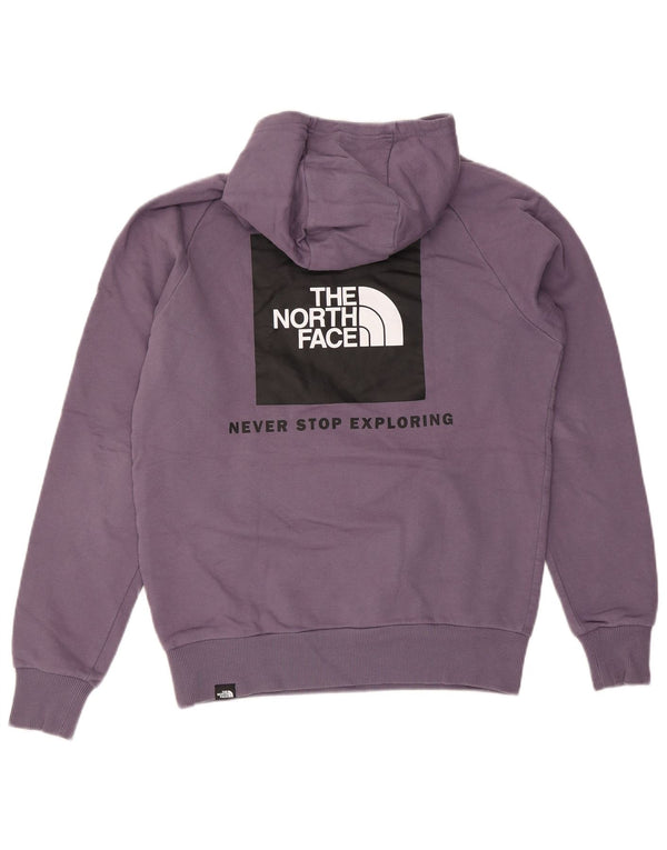 The North Face Pull à capuche graphique pour homme en coton violet moyen