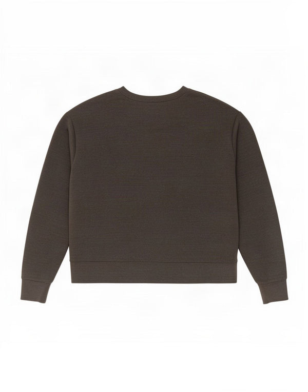 Cos Sweat-Shirt Homme Gris Moyen Moucheté Polyester