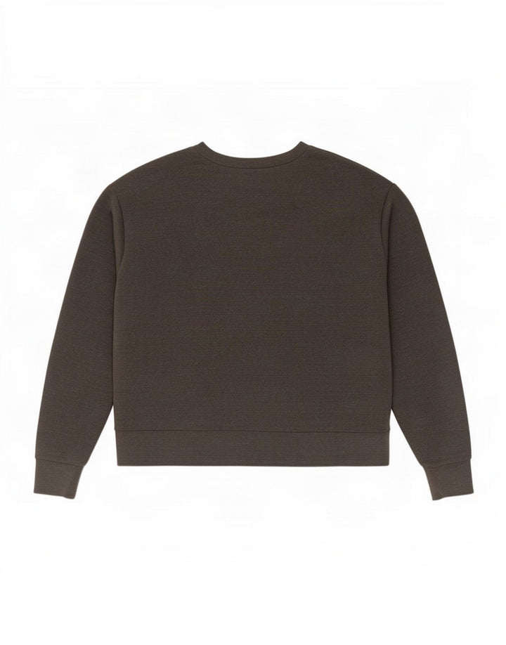 Cos Sweat-Shirt Homme Gris Moyen Moucheté Polyester