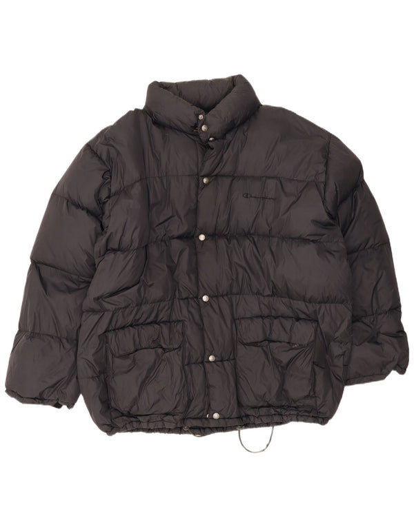Champion Mens Padded Jacket UK 44 2XL Black