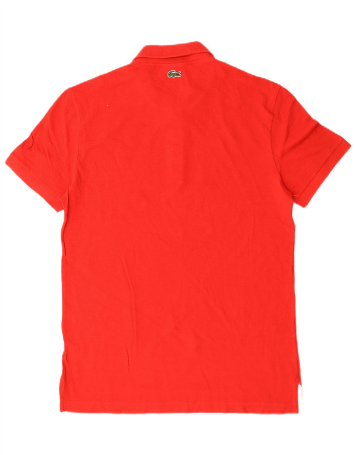 Lacoste Polo Regular Fit Homme Taille 4 Coton Rouge Moyen