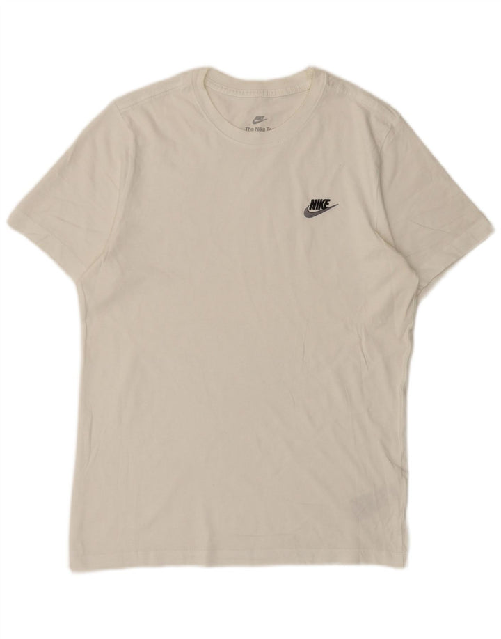 Nike T-Shirt Homme Petit Blanc Coton