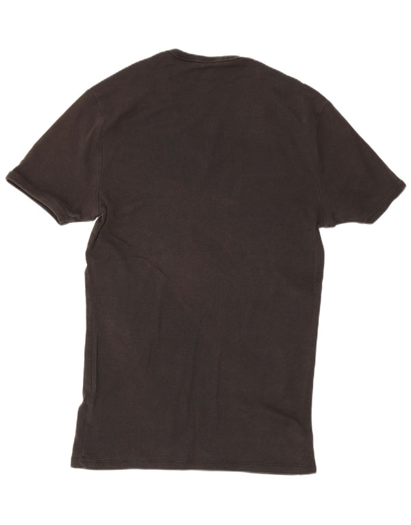 G-Star T-Shirt Femme Top UK 10 Small Noir Coton