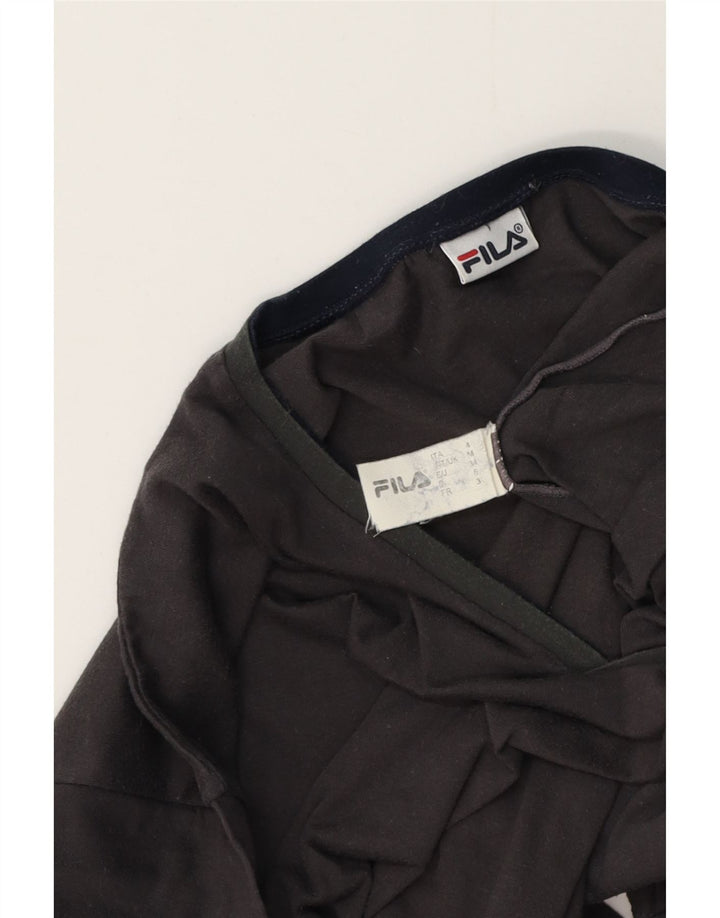 Fila T-Shirt Homme Gris Moyen Coton