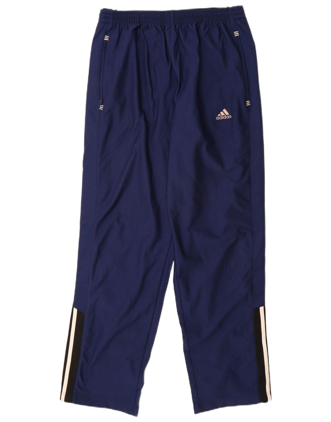 ADIDAS Pantalon de survêtement Climalite pour hommes, grand, bleu marine, colour block