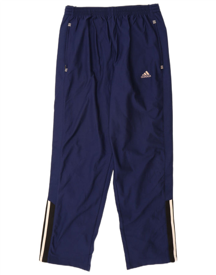 ADIDAS Pantalon de survêtement Climalite pour hommes, grand, bleu marine, colour block