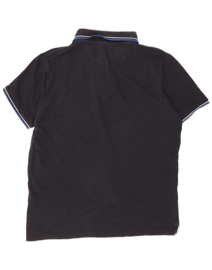 Champion Polo Homme Bleu Marine Moyen Coton