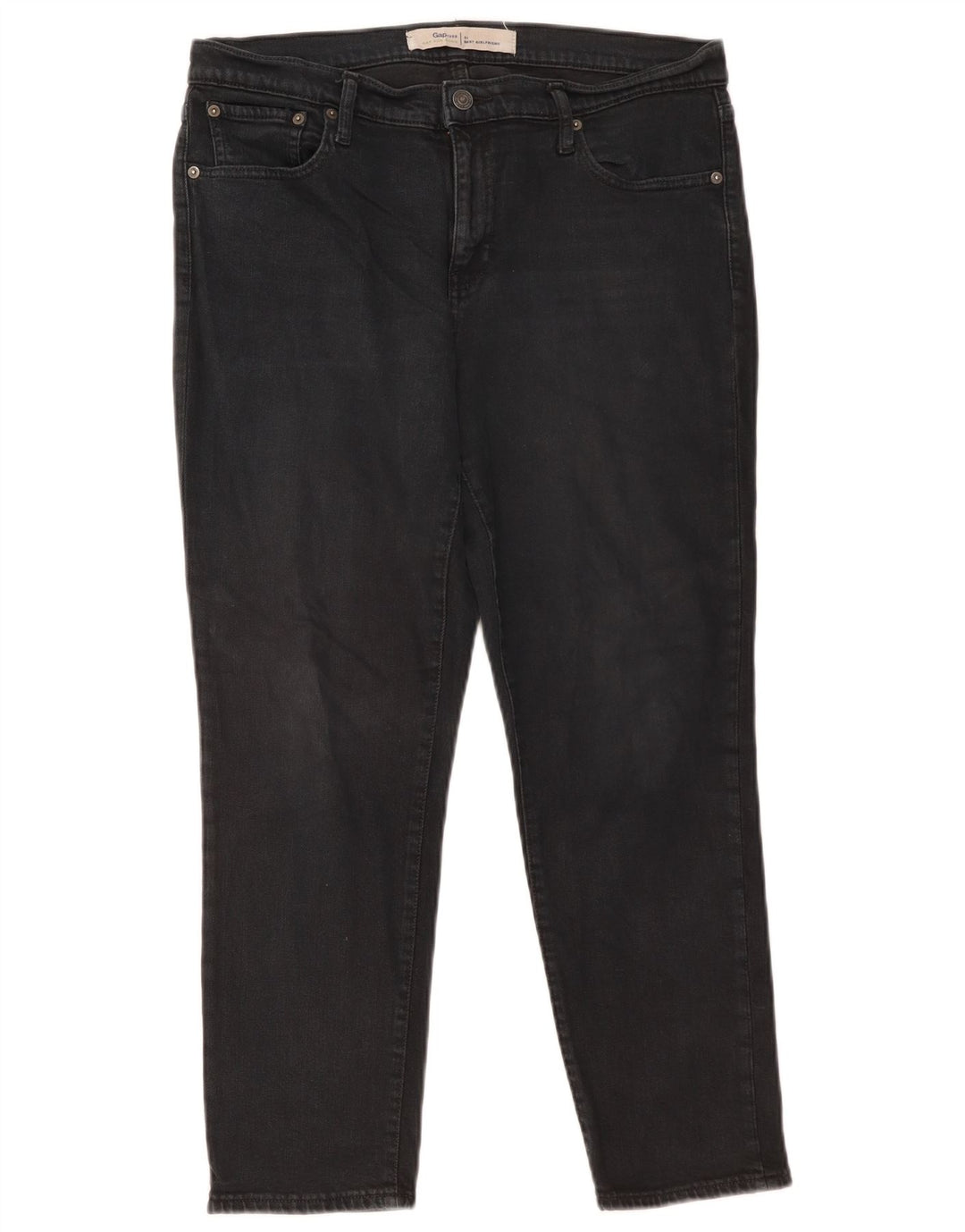 GAP Jean Slim Girlfriend Femme W31 L27 Coton Noir