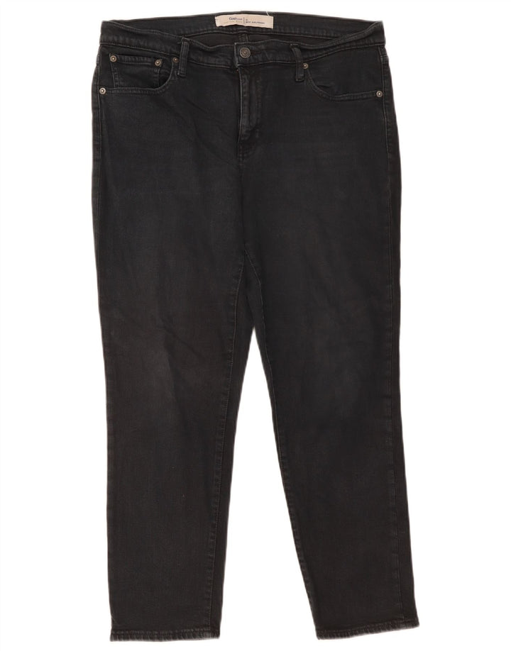 GAP Jean Slim Girlfriend Femme W31 L27 Coton Noir